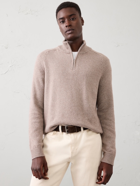 Cozy Quarter-Zip Sweater