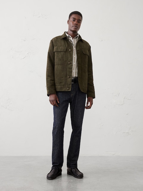 Vegan Suede Jacket
