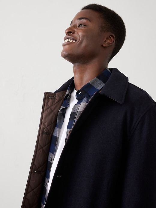 Reversible Wool Jacket | Banana Republic Factory