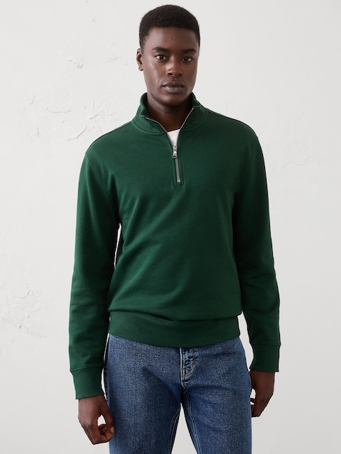 Fleece Quarter-Zip Sweatshirt