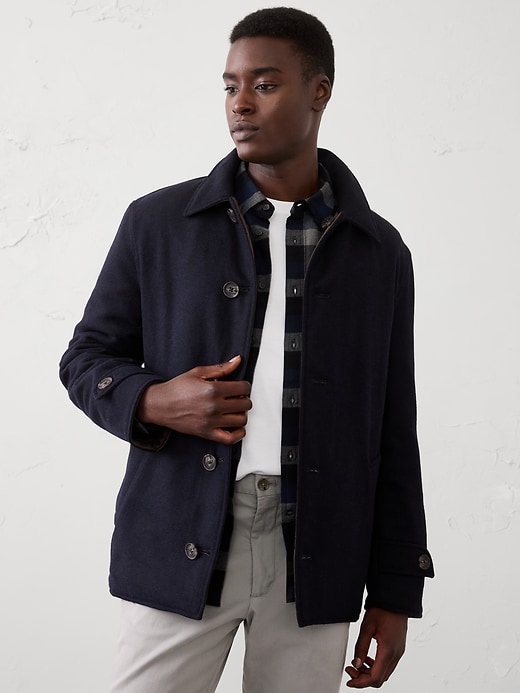 Reversible Wool Jacket | Banana Republic Factory