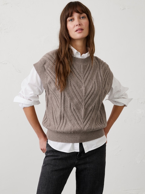 Perfectly Soft Cable Vest