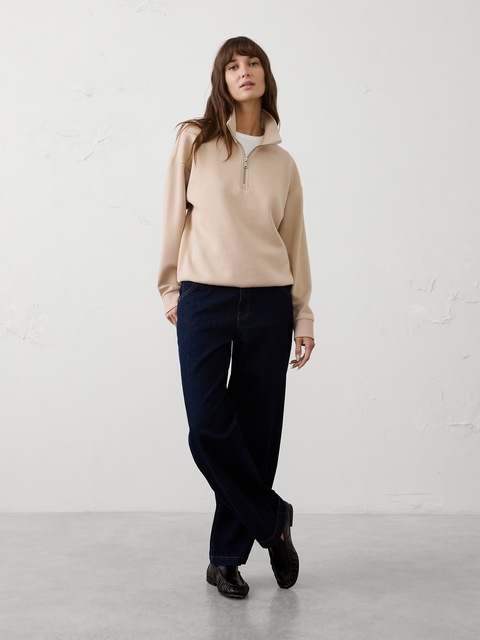 Soft Touch Quarter-Zip Sweatshirt