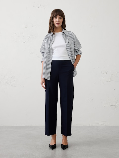 Hayden Sculpted Stretch Straight High-Rise Pant