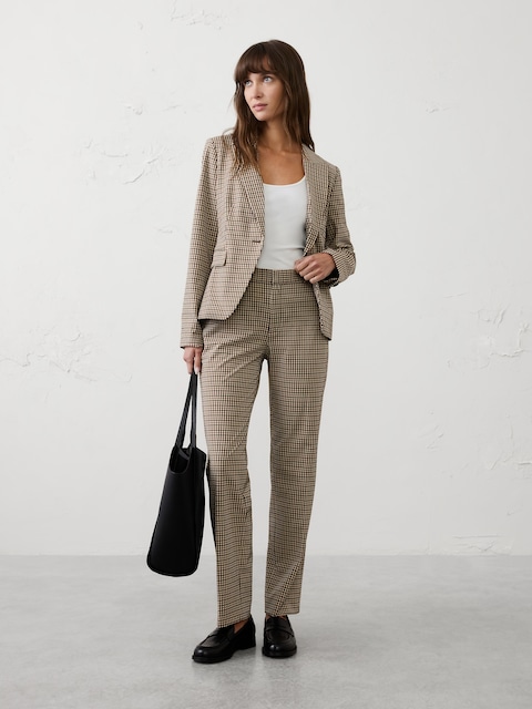 Mid-Rise Sculpted Stretch Pant