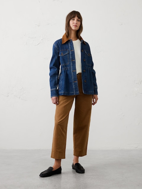Flannel Lined Denim Jacket