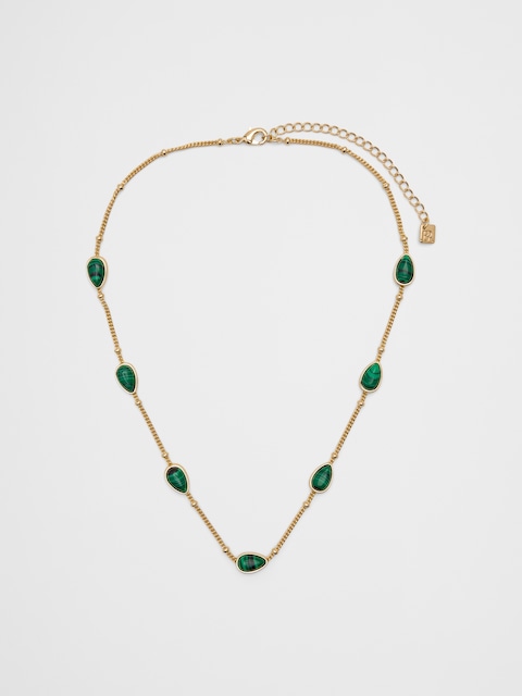 Station Stone Necklace