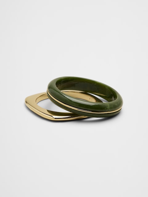 Resin Bangle Set