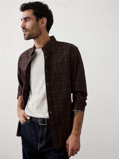 Standard-Fit Softwash Cotton Shirt