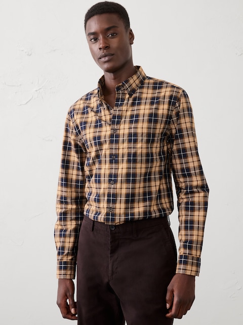 Slim-Fit Softwash Cotton Shirt