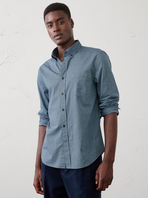 Slim-Fit Softwash Cotton Shirt