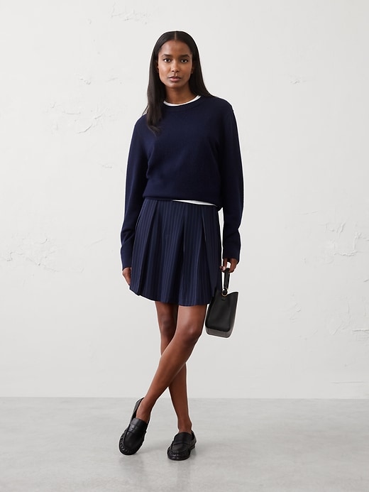 Pleated Mini Skirt | Banana Republic Factory