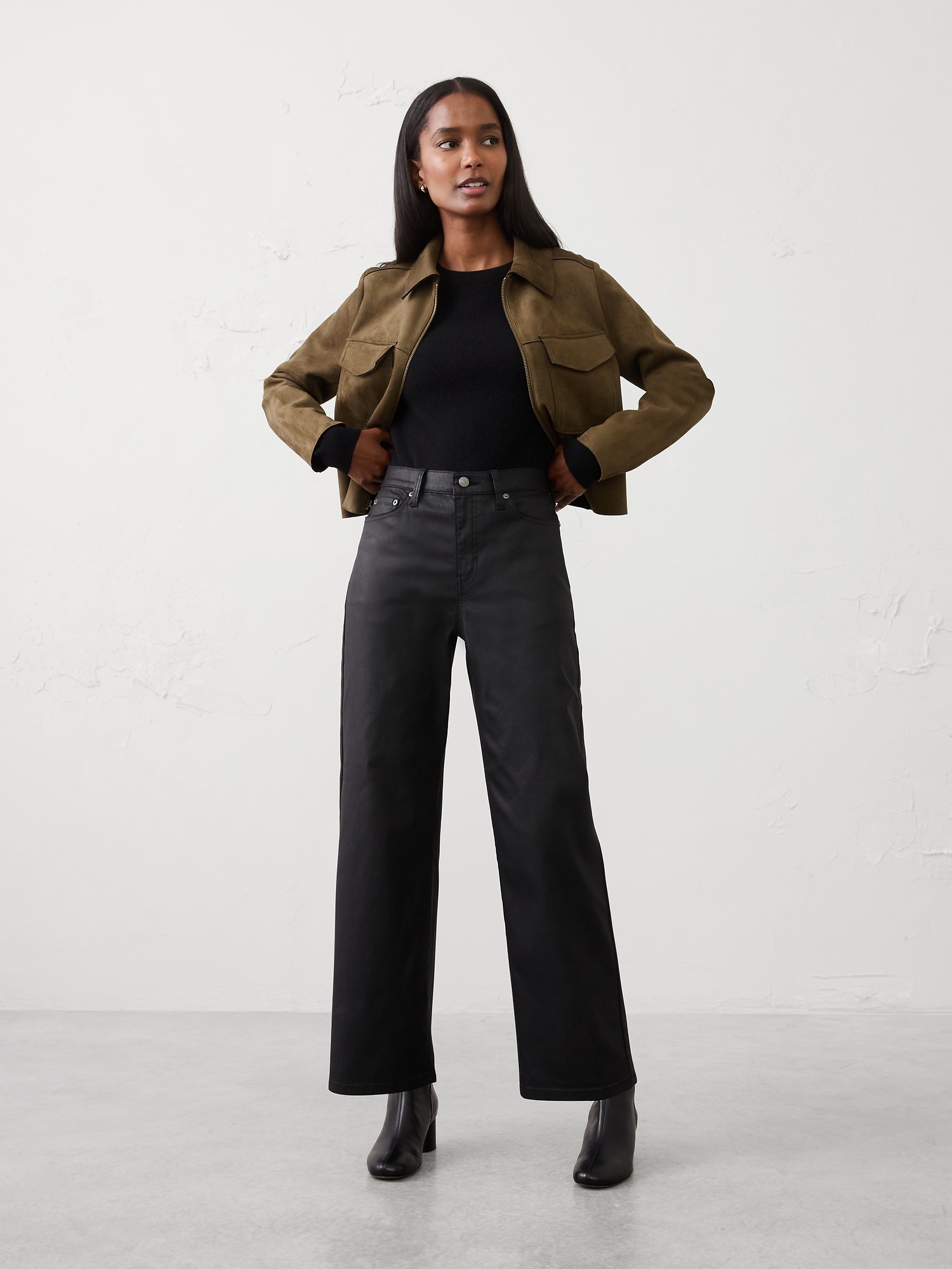 パンツ Banana Republic Coated Skinny Jeans Women's Coated Jeans | Banana Republic Factory