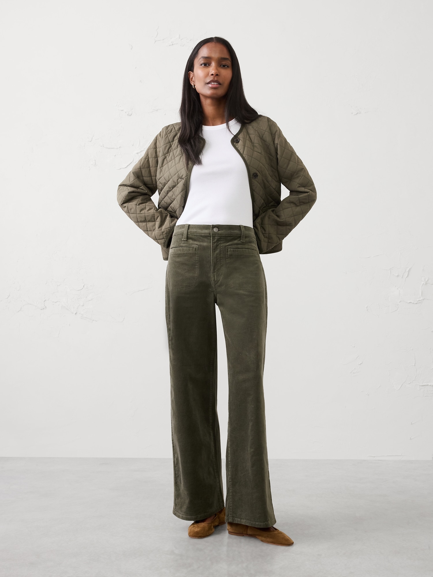 Corduroy Pants For Women | Banana Republic Factory