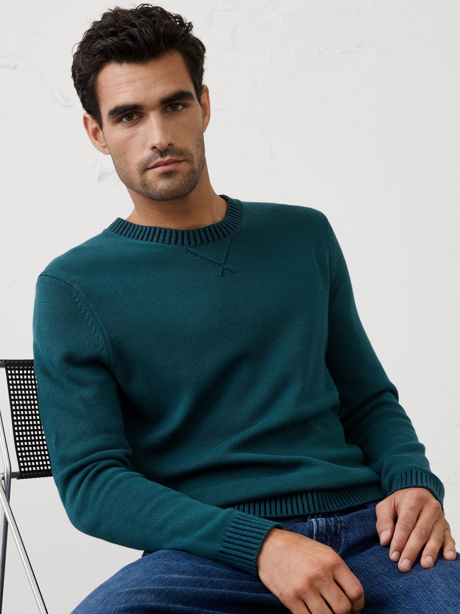 Textured Knit Sweater