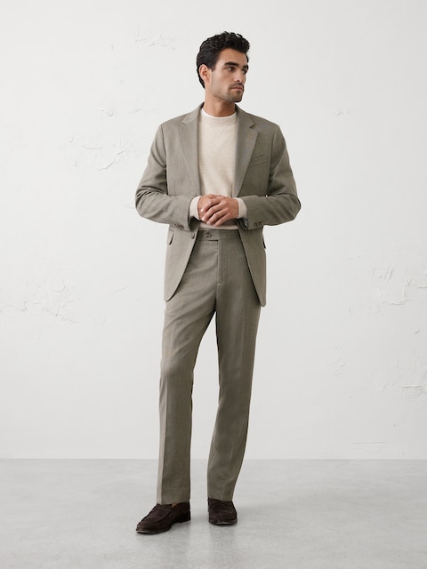 Herringbone Suit Trouser