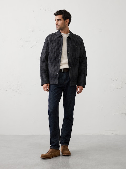 Quilted Shirt Jacket