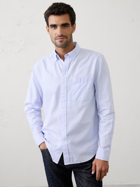 Standard-Fit Oxford Shirt
