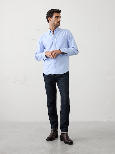 Standard-Fit Oxford Shirt