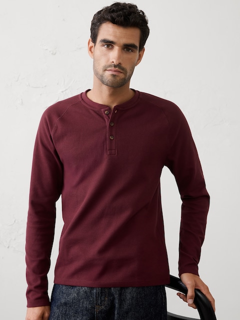 Waffle Henley