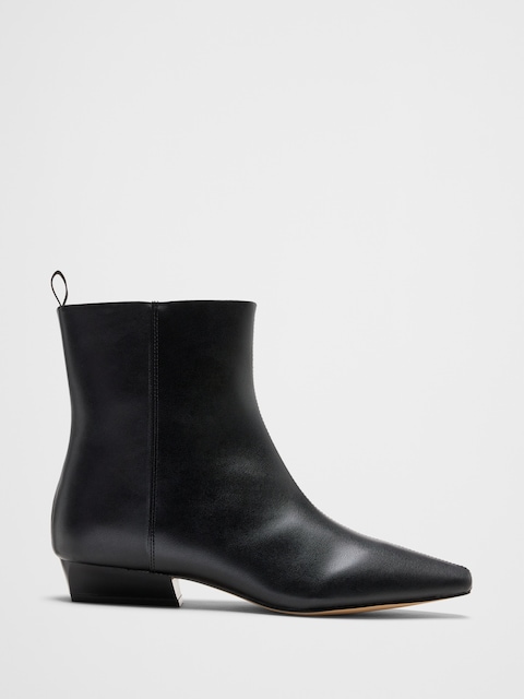 Vegan Leather Short Bootie