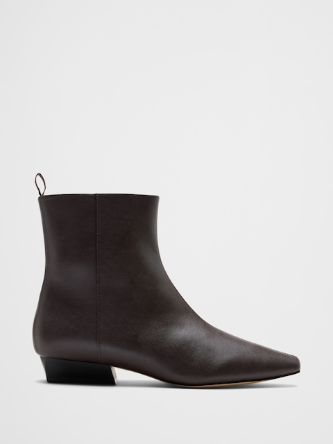 Vegan Leather Short Bootie