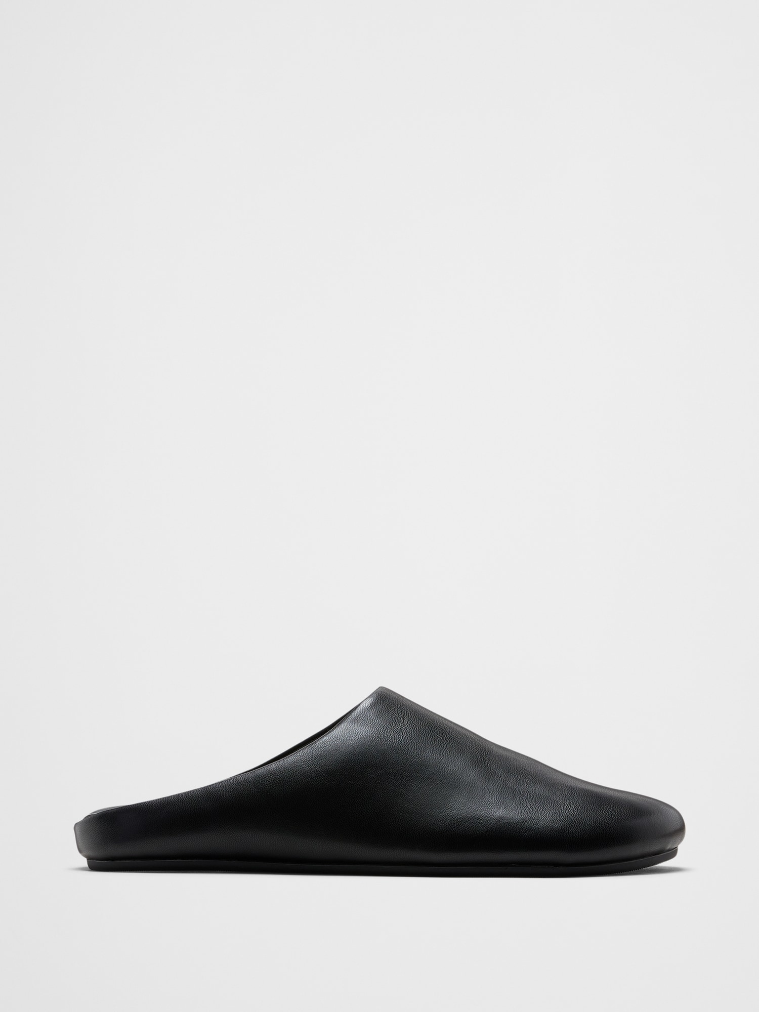 Vegan Suede Studded Clog Mule