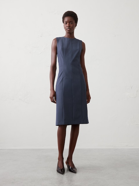 Knee-Length Sheath Dress