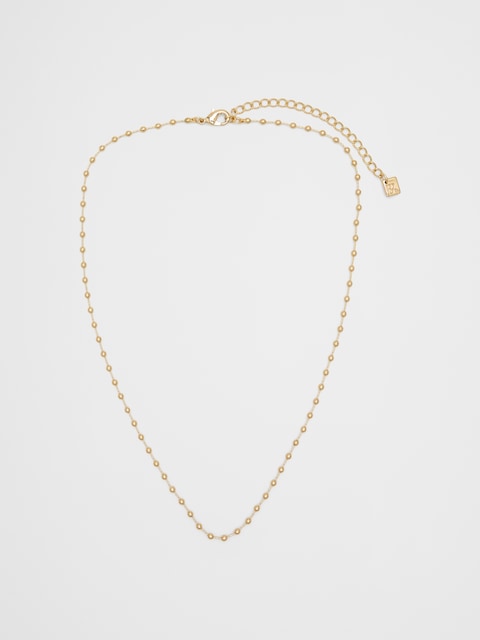 Delicate Beaded Layering Necklace