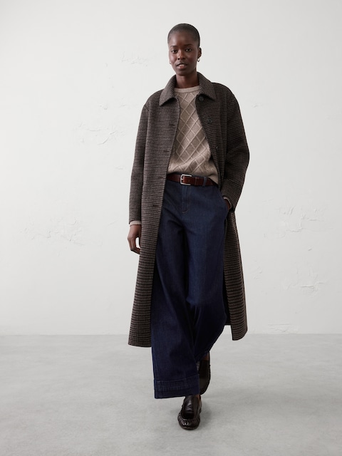 Reversible Double Face Coat