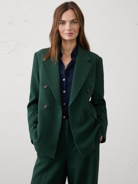 Double Weave Blazer