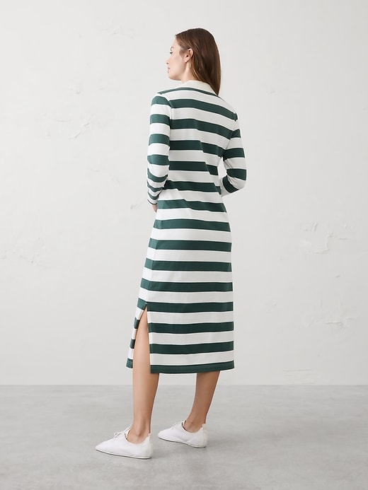 Polo Knit Midi Dress | Banana Republic Factory