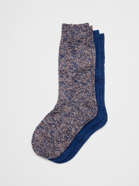 Mens Cozy Gifting Socks (2 Pack)