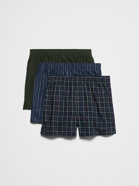 Cotton Boxers (3 Pack)