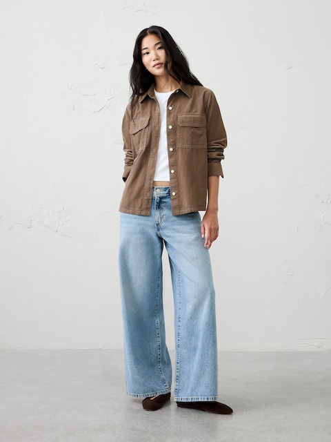 Relaxed Corduroy Shirt