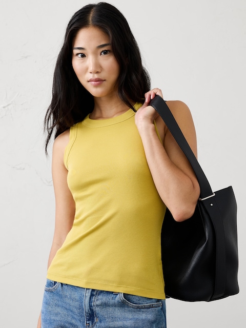 Ribbed Racer Tank
