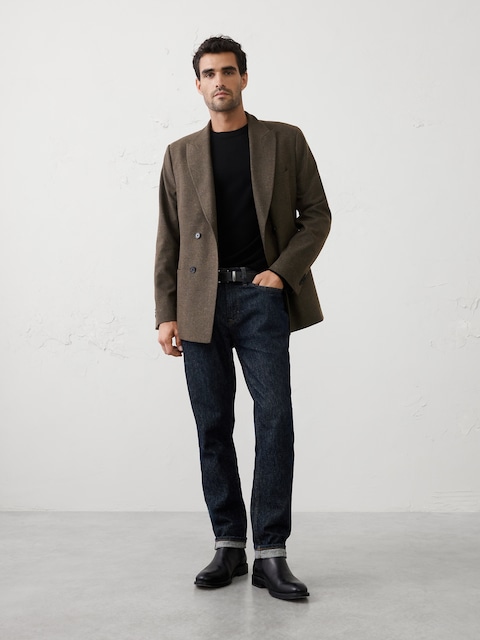 Relaxed-Fit Donegal Blazer