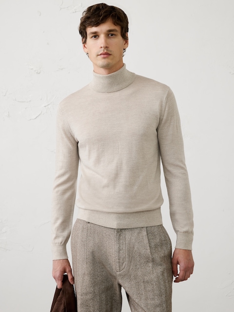 Merino Turtleneck Sweater