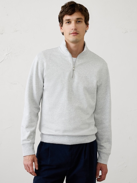 Fleece Quarter-Zip Sweatshirt