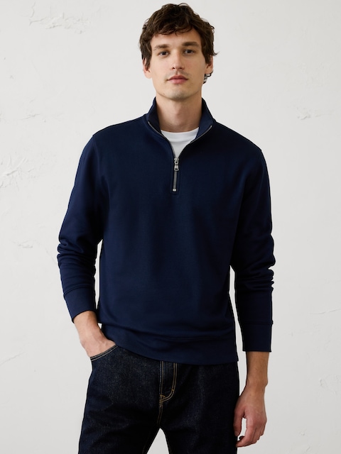 Fleece Quarter-Zip Sweatshirt