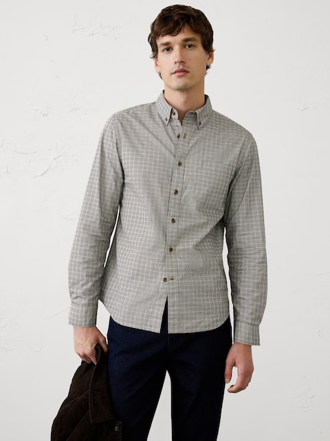 Slim-Fit Softwash Cotton Shirt