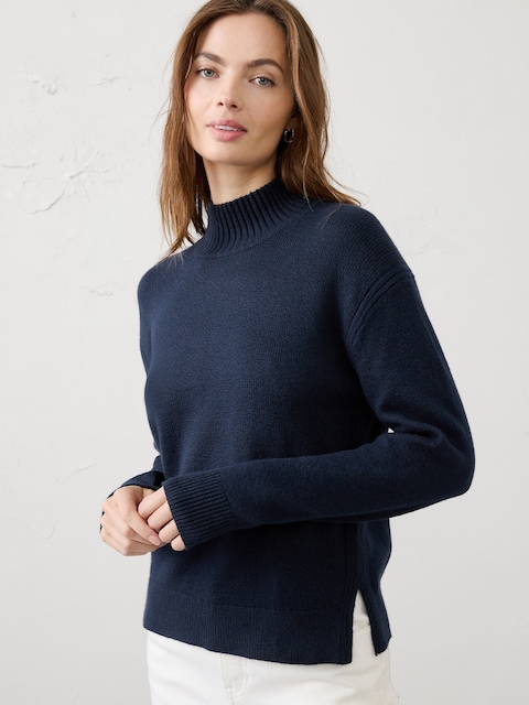 Coveted Mock-Neck Sweater