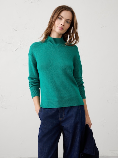 Coveted Mock-Neck Sweater