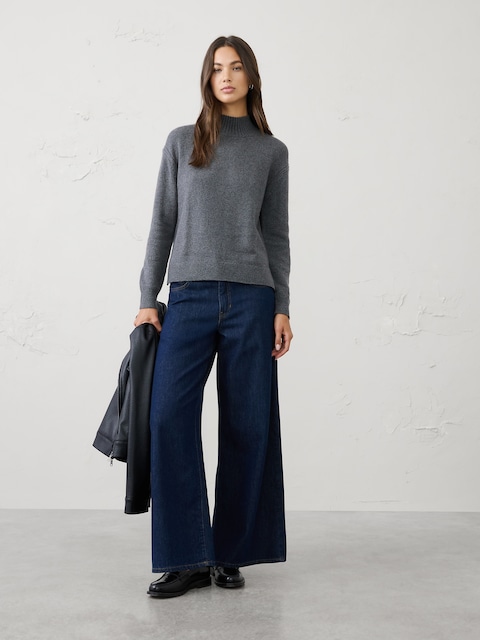 Coveted Mock-Neck Sweater
