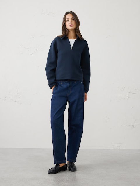 Weekender Collared Quarter-Zip Sweatshirt