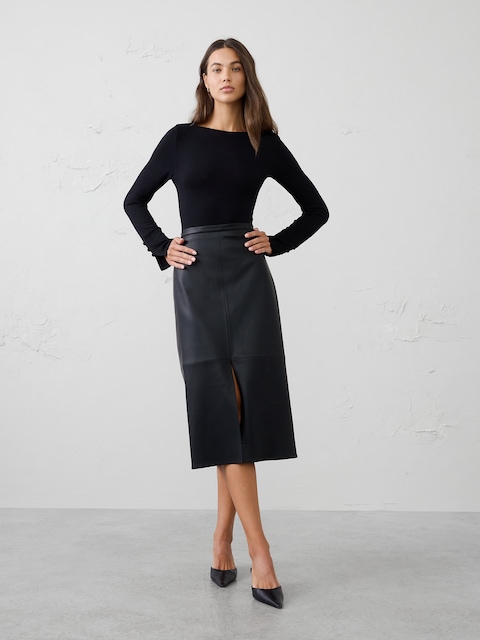 Soft Luxe Button-Cuff Top