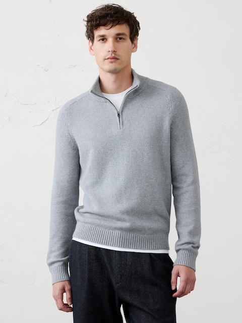 Cozy Quarter-Zip Sweater