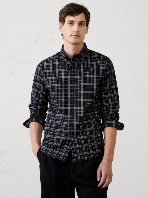 Slim-Fit Softwash Cotton Shirt