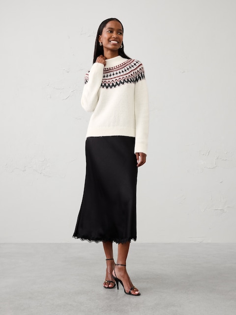 Plush Fair Isle Sweater
