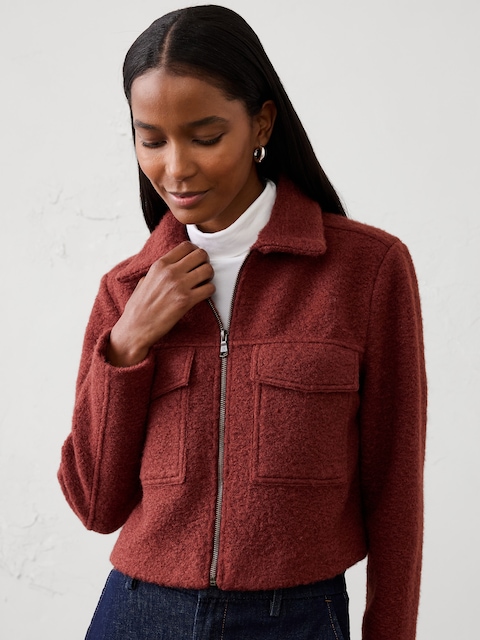 Boucle Cropped Jacket